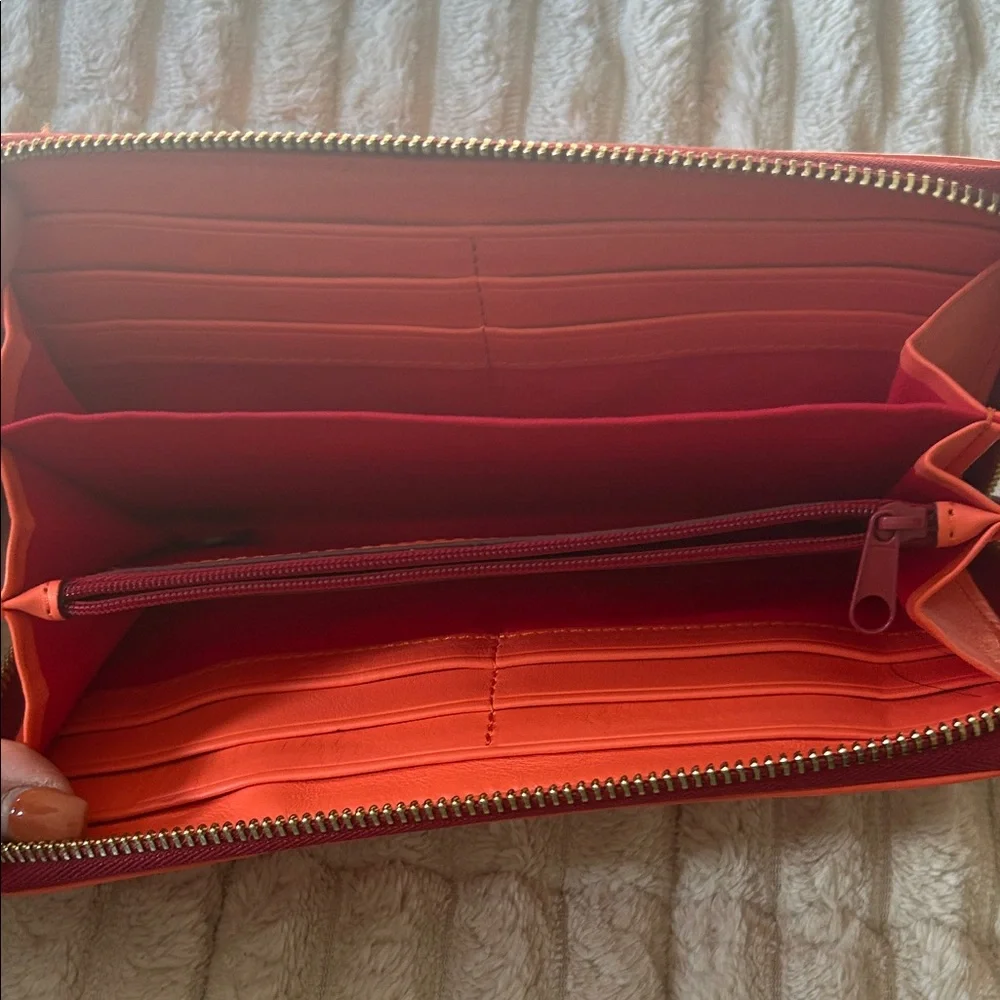 Brighton Vibrant Orange Wristlet - Picture 2 of 3